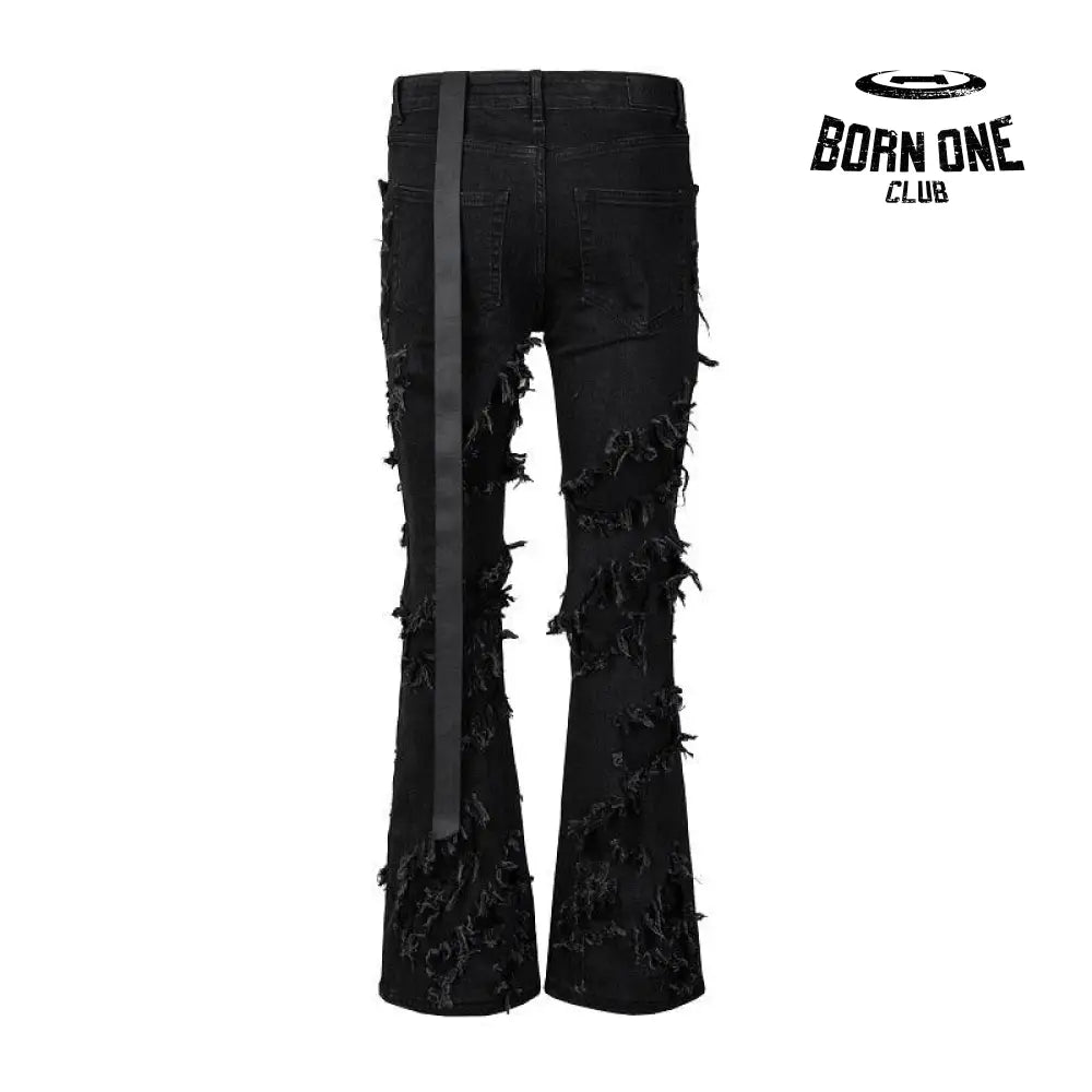 Calça ripped black