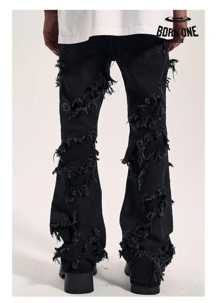 Calça ripped black
