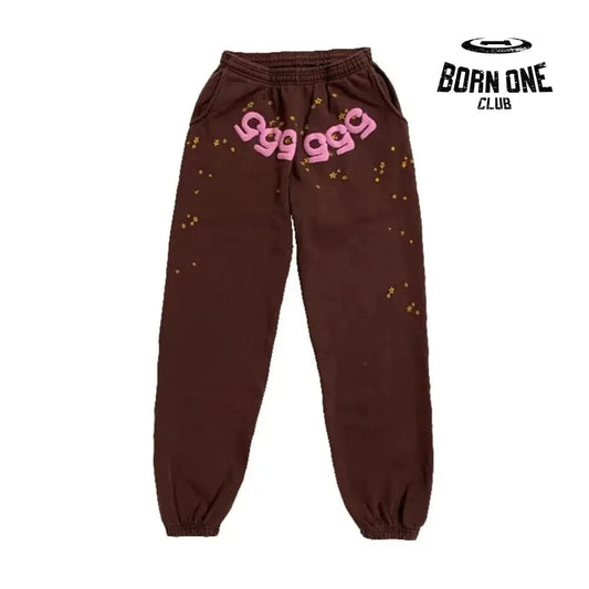 Calça Sp5der Angel Number Brown
