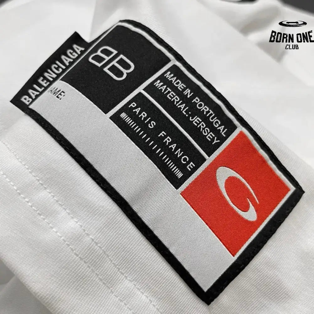 Camiseta Balenciaga Basketball Series Branco