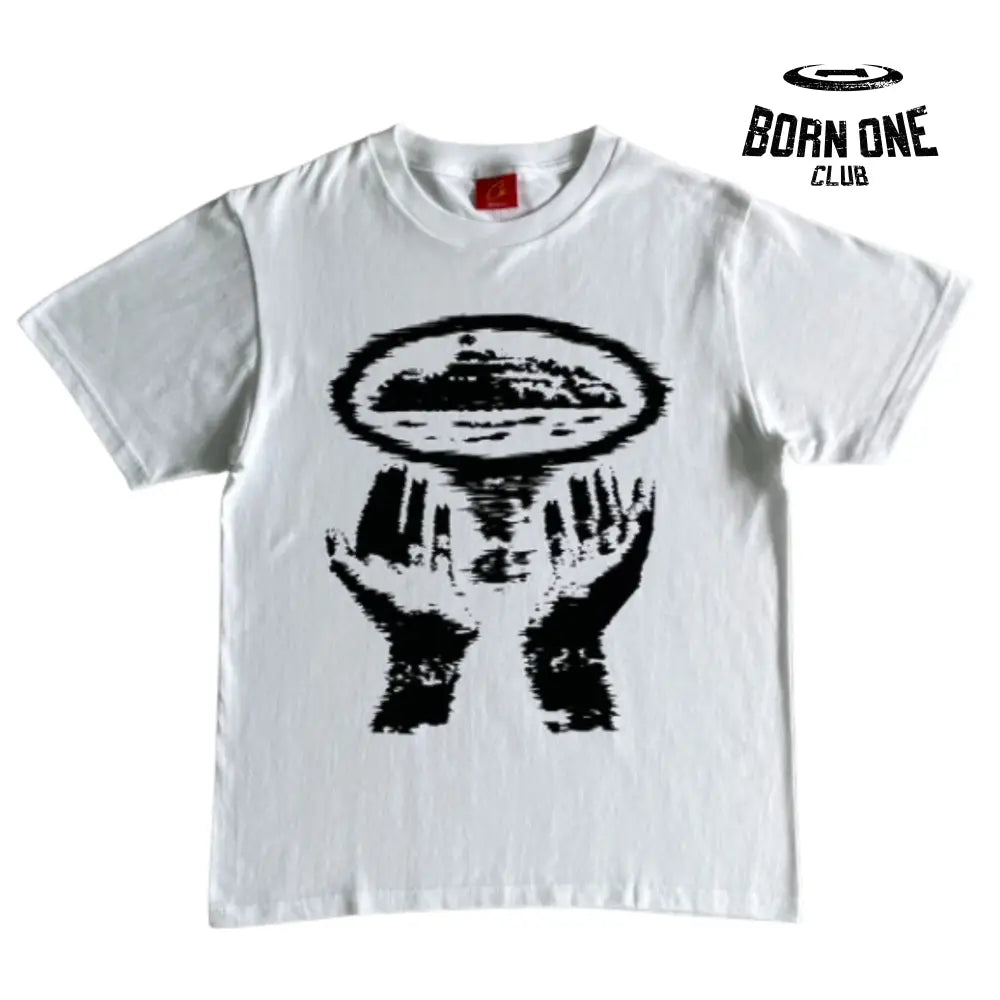 Camiseta Corteiz Alcatraz Hand Print P