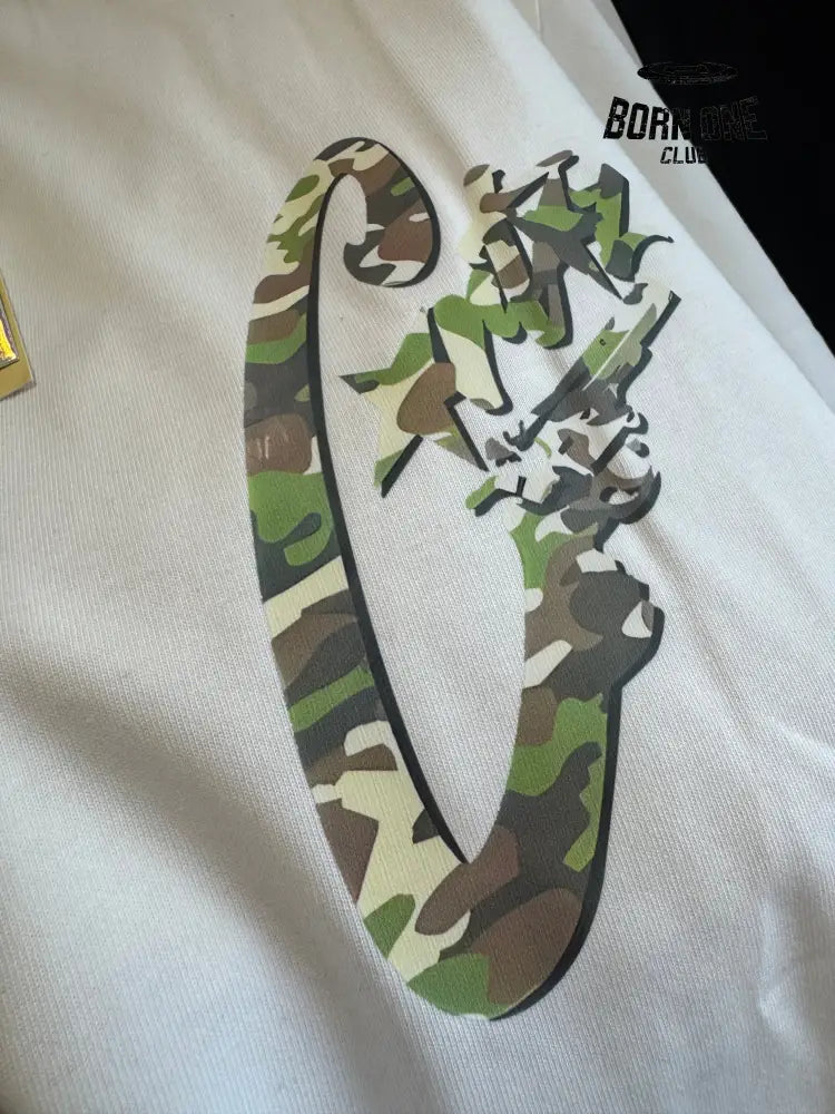 Camiseta Corteiz camuflada (Pronta Entrega)