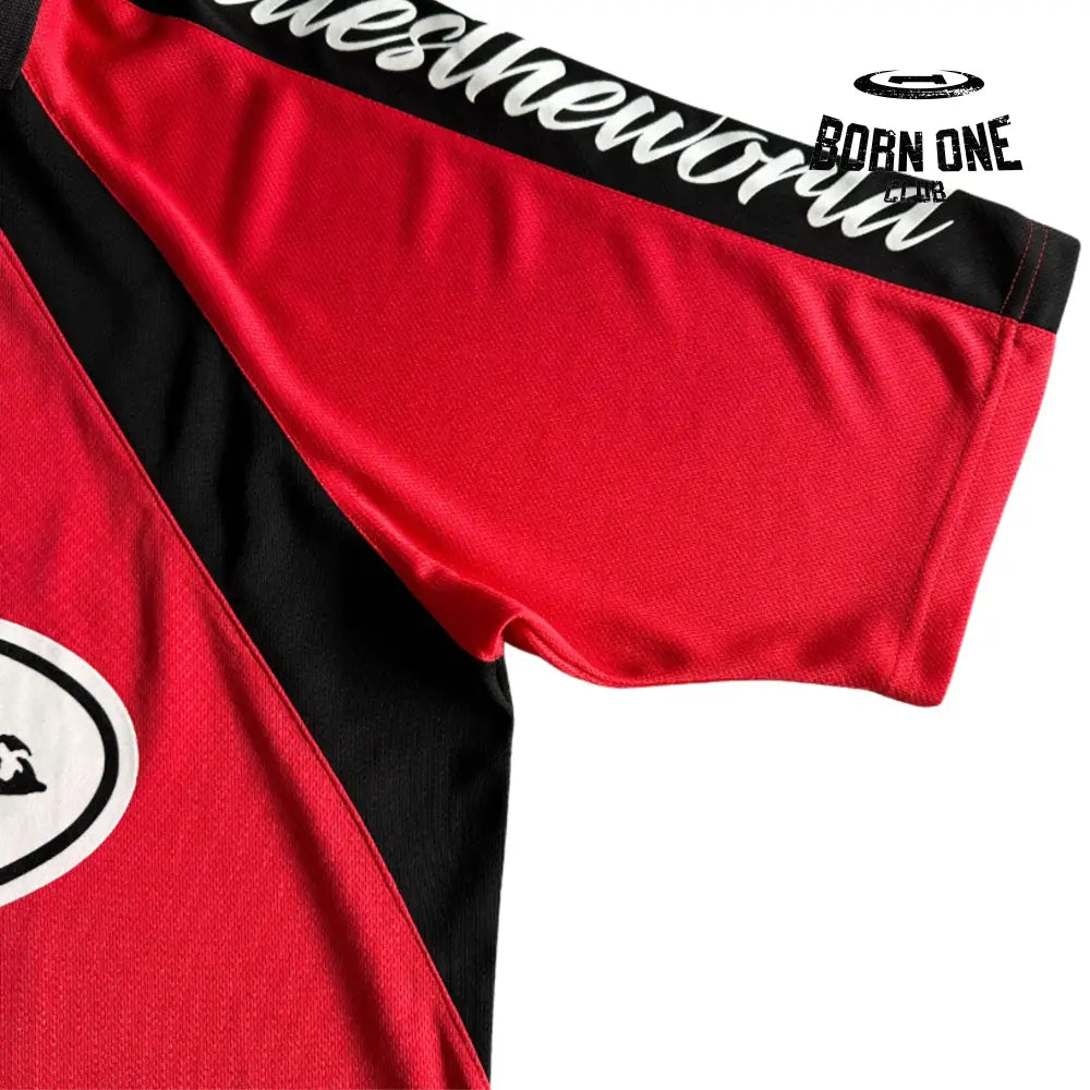 Camiseta Corteiz Panel Jersey Red
