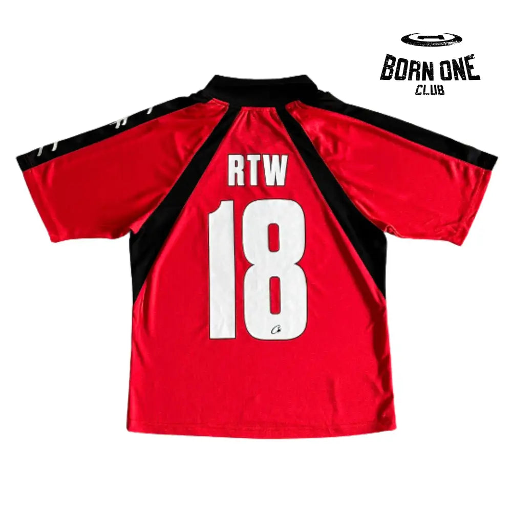 Camiseta Corteiz Panel Jersey Red