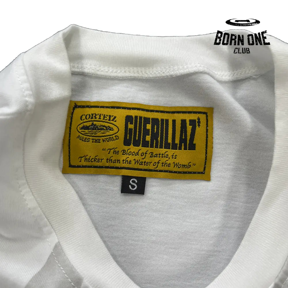 Camiseta Corteiz White-Gray