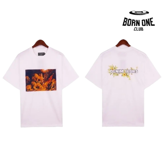 Camiseta Denim Tears Logo Branco Camiseta