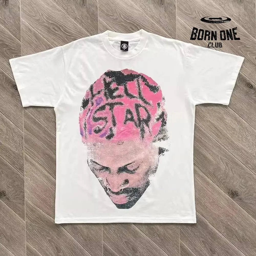 Camiseta Hellstar Branco / L