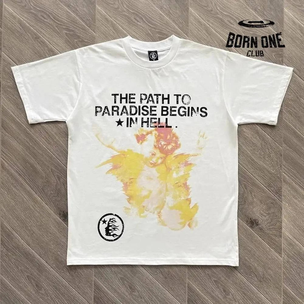 Camiseta Hellstar Branco / XL
