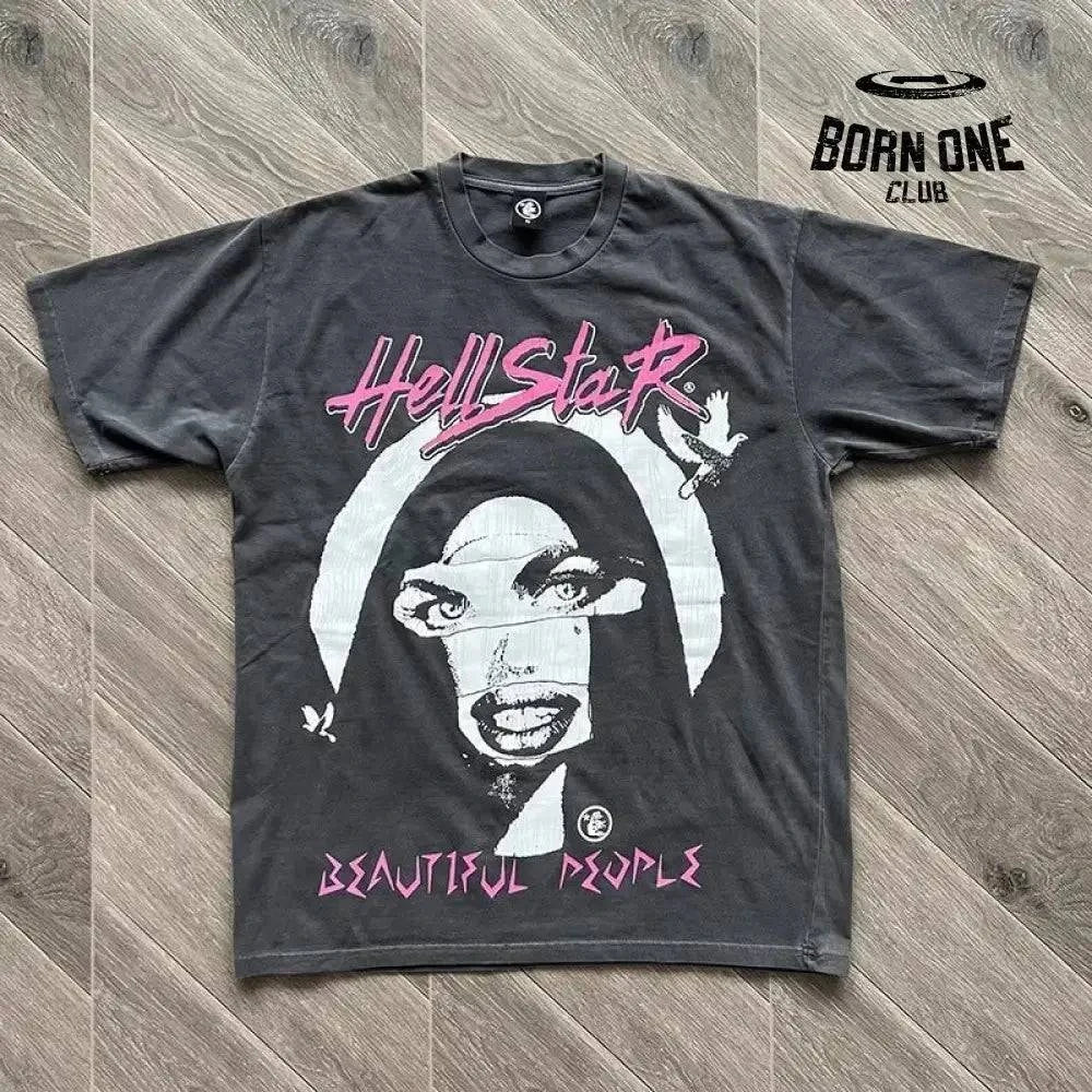 Camiseta Hellstar CINZA / S