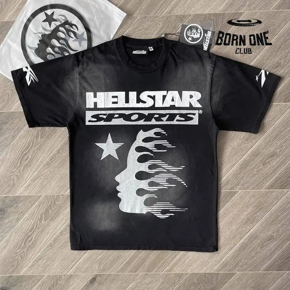 Camiseta Hellstar Preto / XL