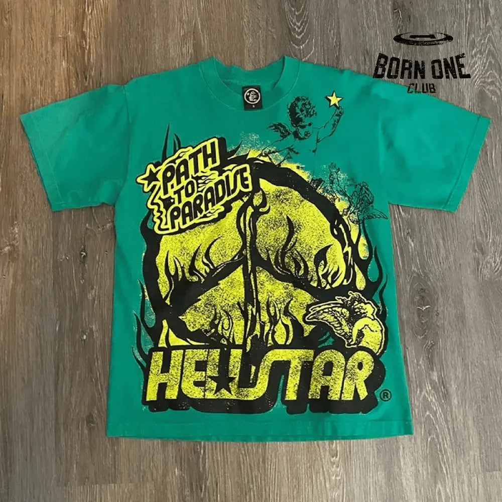 Camiseta Hellstar Verde / XL