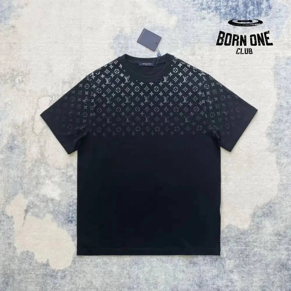 Camiseta Louis Vuitton Gradient Cotton Black