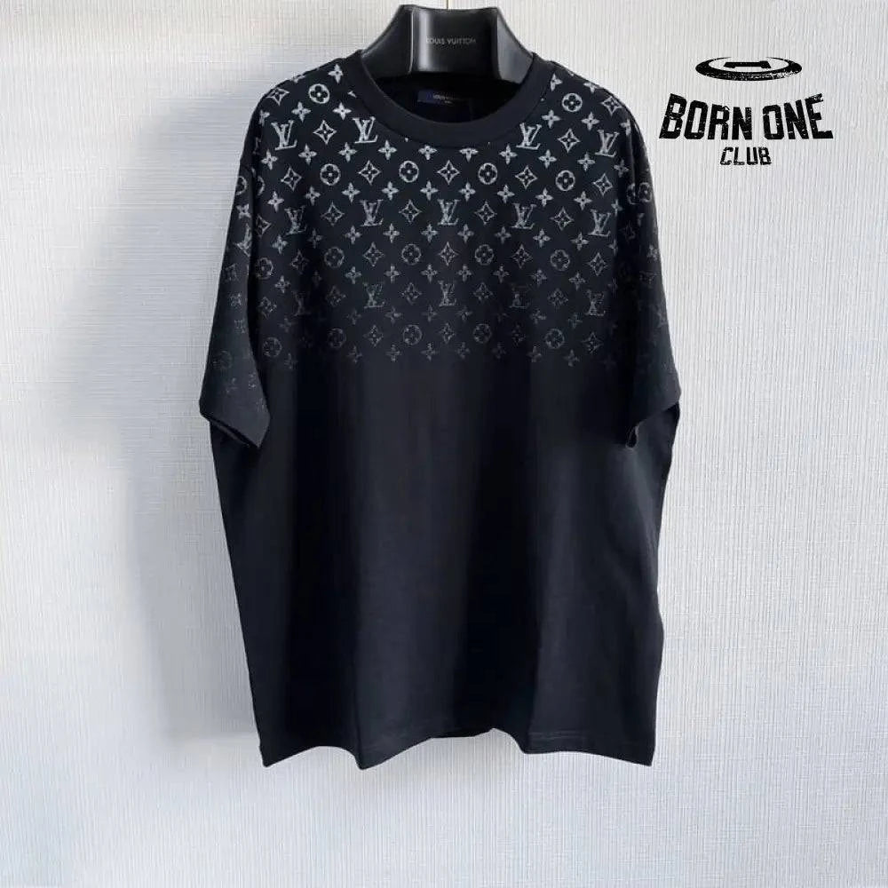 Camiseta Louis Vuitton Gradient Cotton Black