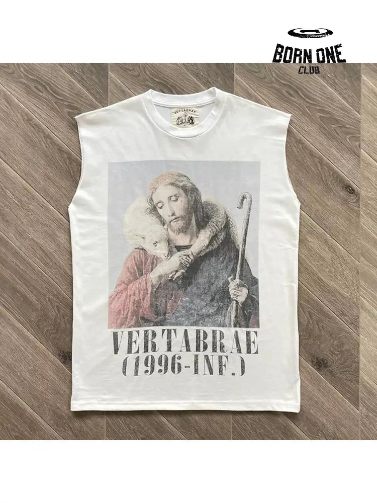 Camiseta Regata Vertabrae Jesus