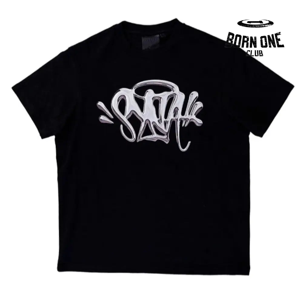 Camiseta Synaworld ’Syna Logo’ Tee Black/Silver
