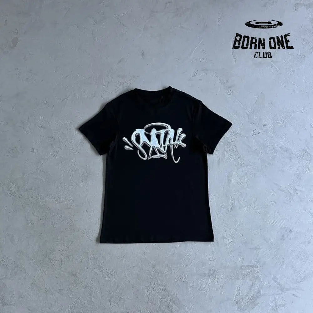Camiseta Synaworld ’Syna Logo’ Tee Black/Silver