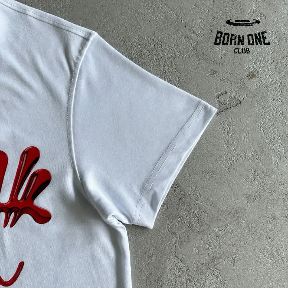 Camiseta Synaworld ’Syna Logo’ White/Red