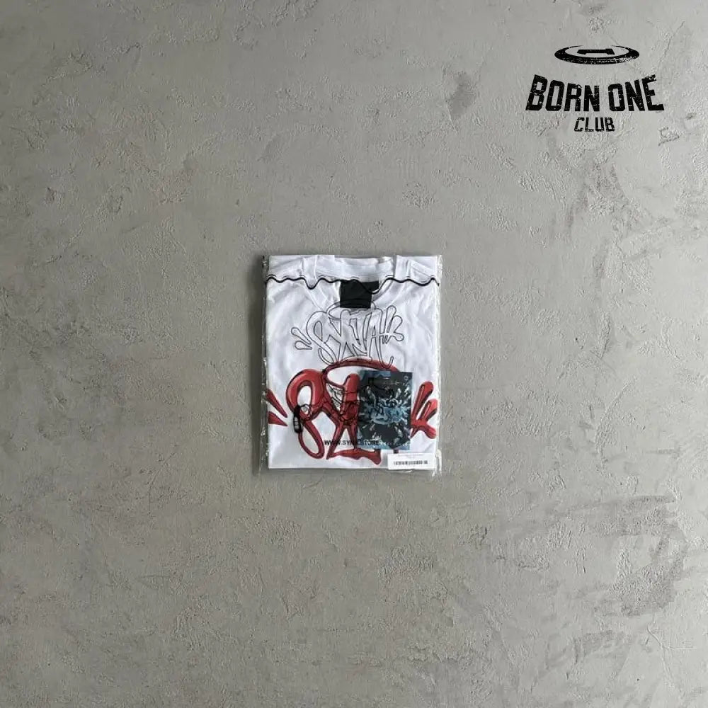 Camiseta Synaworld ’Syna Logo’ White/Red