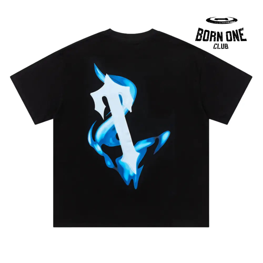 Camiseta Trapstar Blue Fire