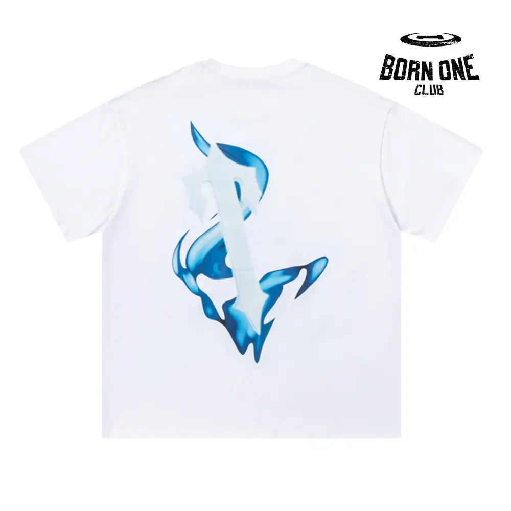 Camiseta Trapstar Blue Fire