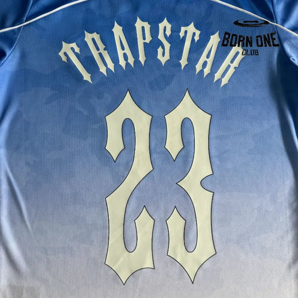 Camiseta Trapstar Football Blue Camo