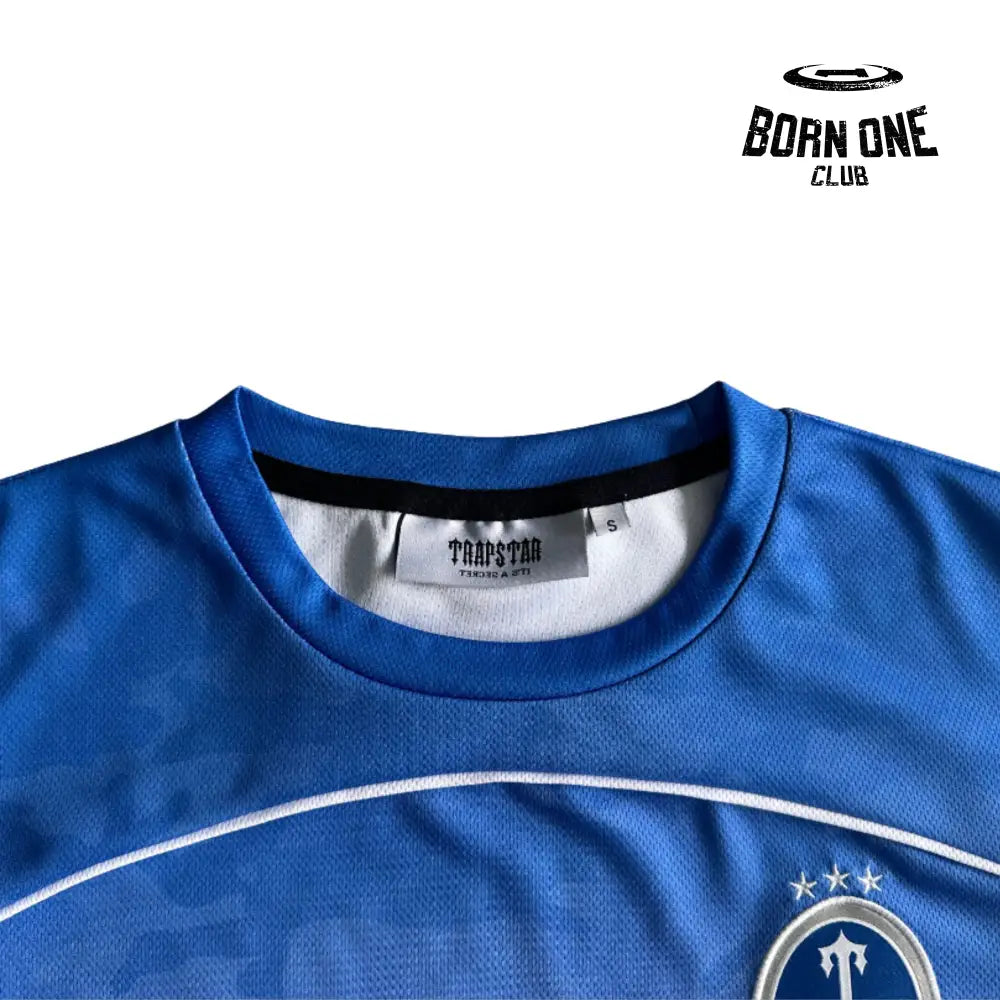 Camiseta Trapstar Football Blue Camo
