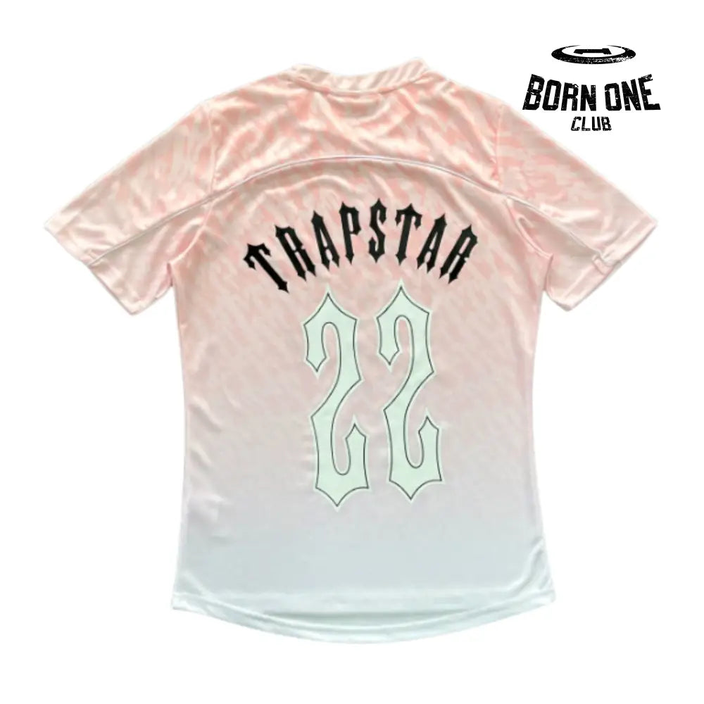 Camiseta Trapstar Football Dusty Pink