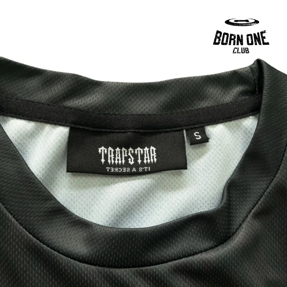 Camiseta Trapstar Football Grey & Red
