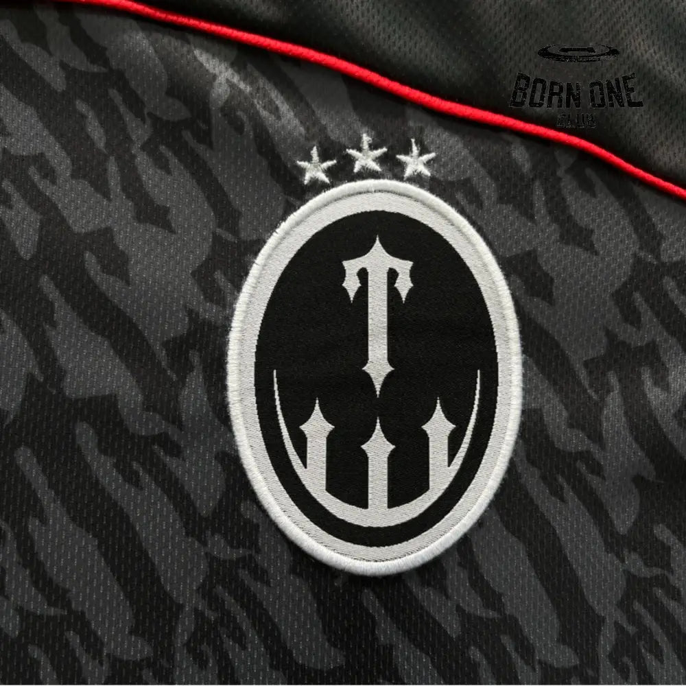 Camiseta Trapstar Football Grey & Red