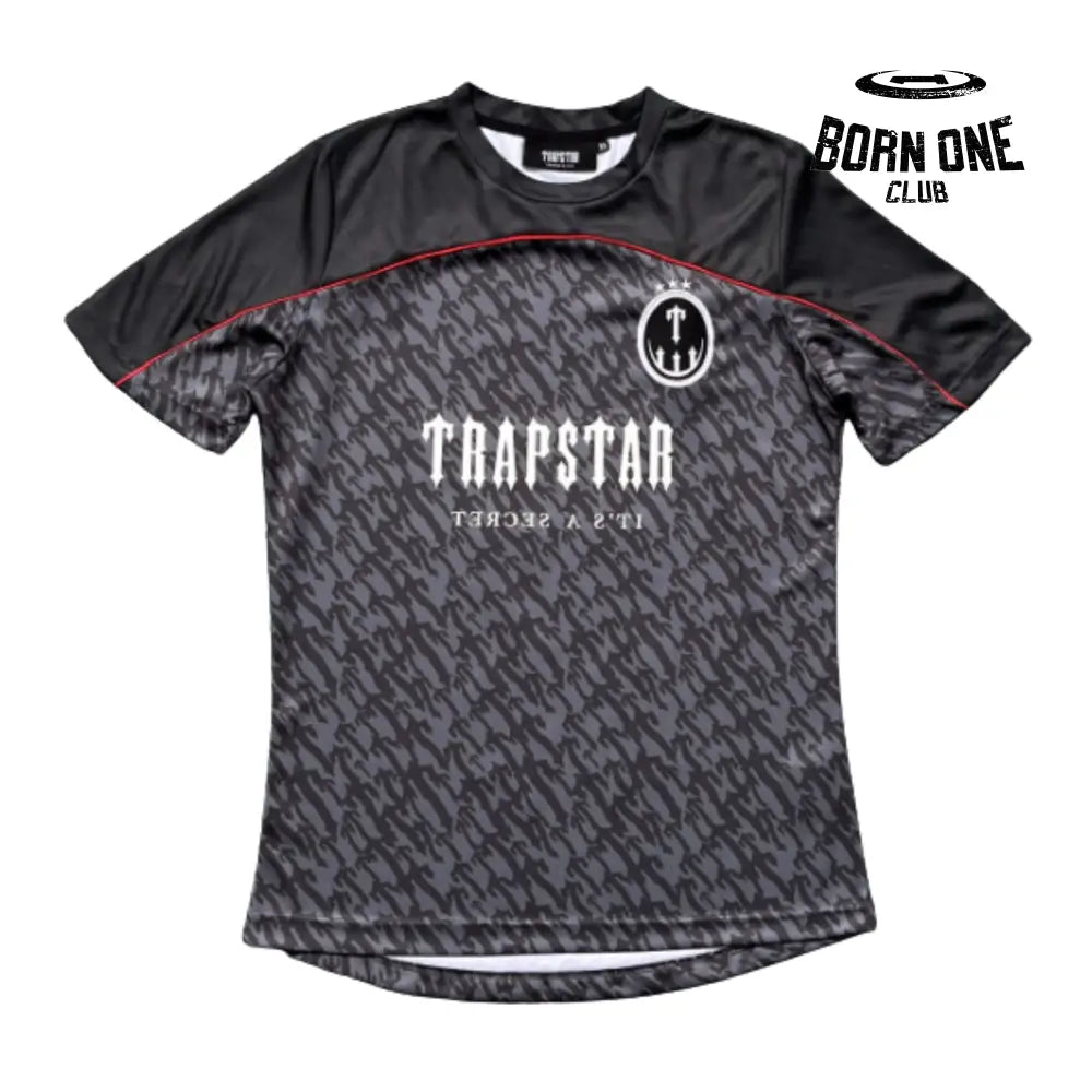 Camiseta Trapstar Football Grey & Red P