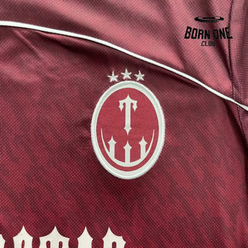 Camiseta Trapstar Football Jersey Infernal Red