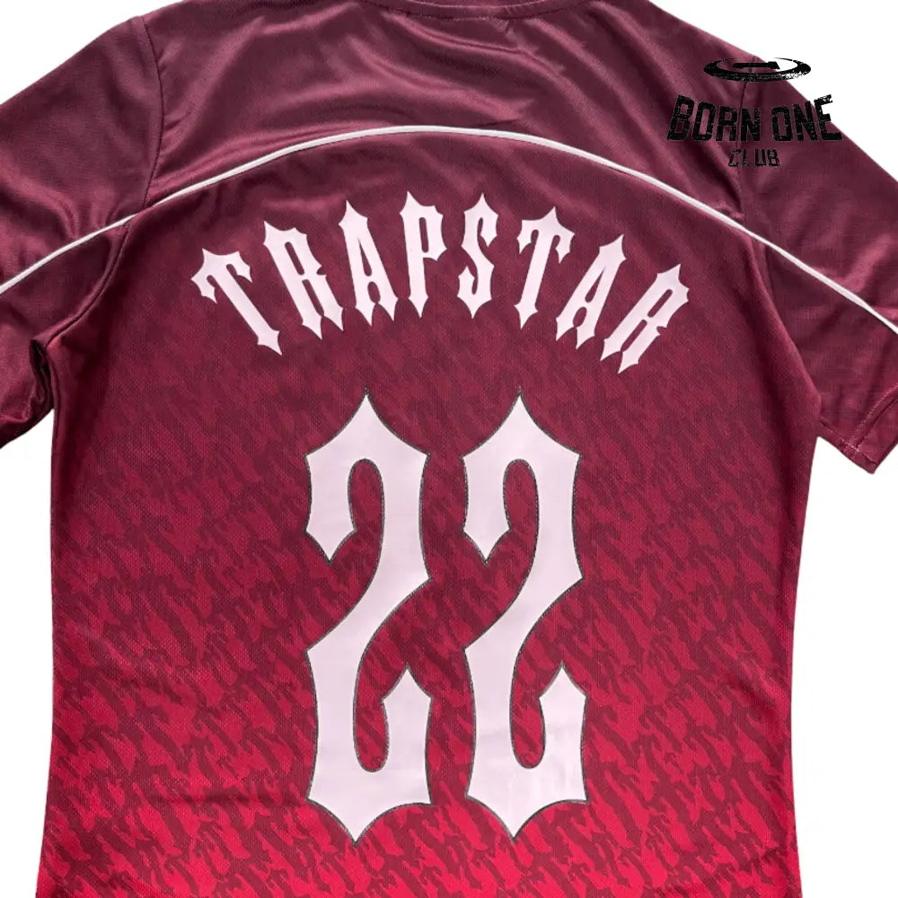 Camiseta Trapstar Football Jersey Infernal Red