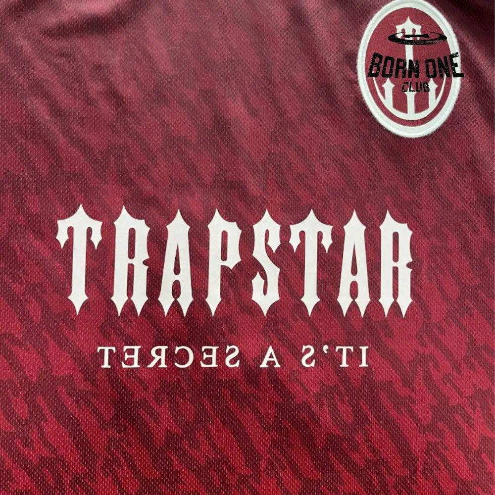 Camiseta Trapstar Football Jersey Infernal Red