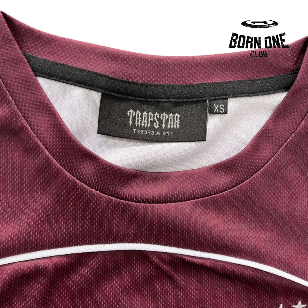 Camiseta Trapstar Football Jersey Infernal Red