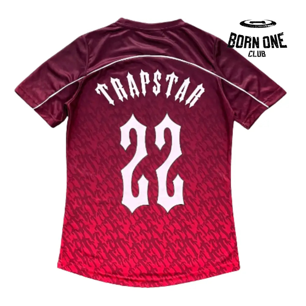 Camiseta Trapstar Football Jersey Infernal Red