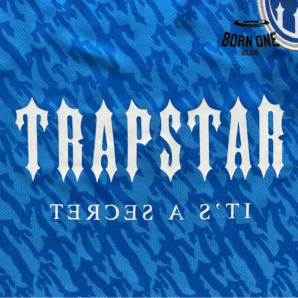Camiseta Trapstar Football Jersey Sea Blue