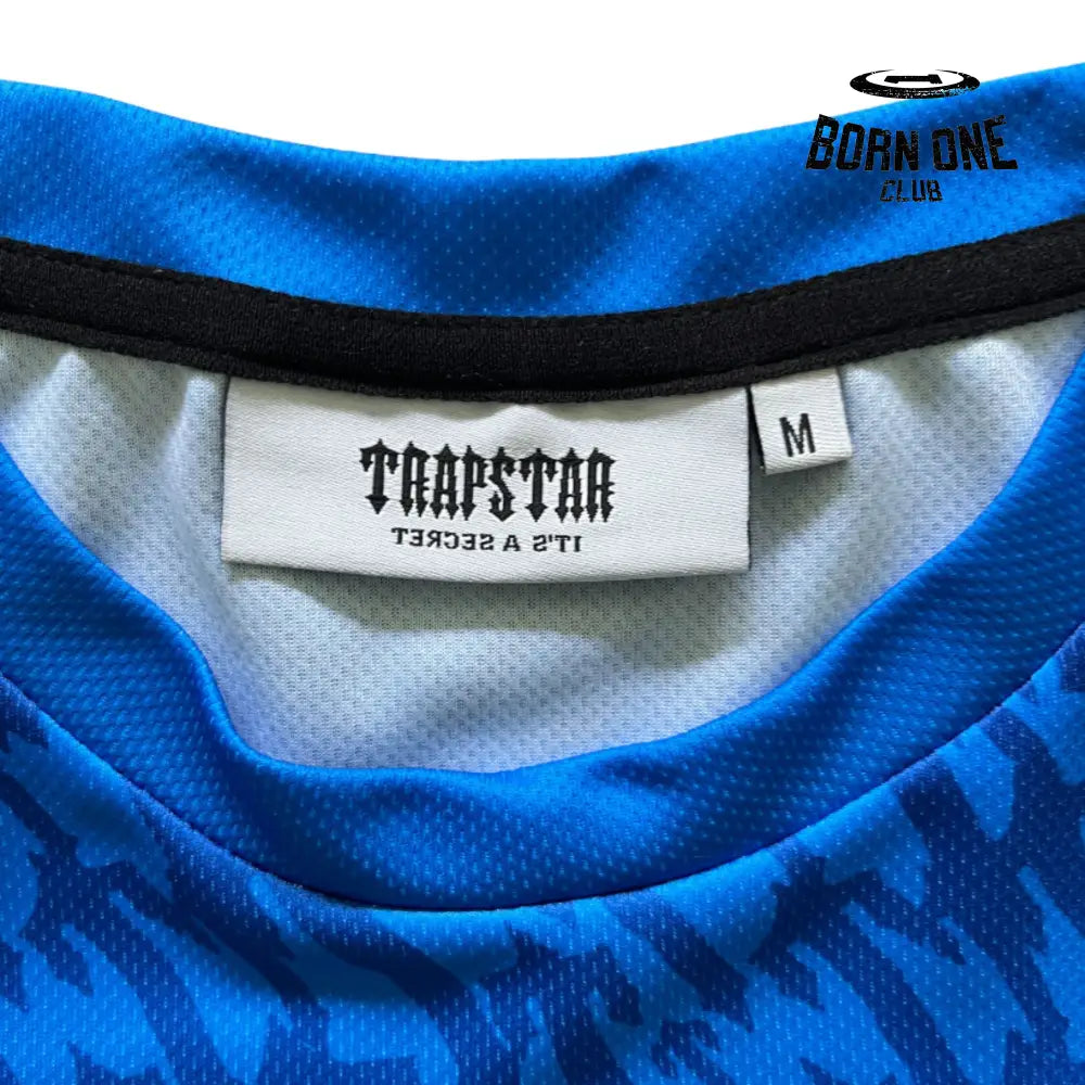 Camiseta Trapstar Football Jersey Sea Blue