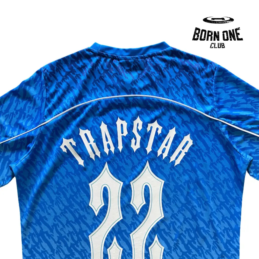 Camiseta Trapstar Football Jersey Sea Blue