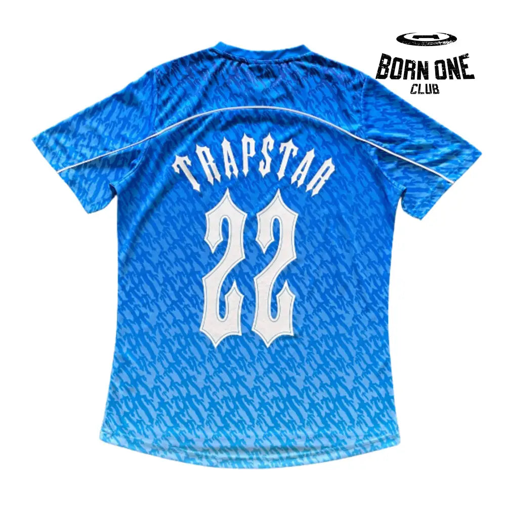 Camiseta Trapstar Football Jersey Sea Blue