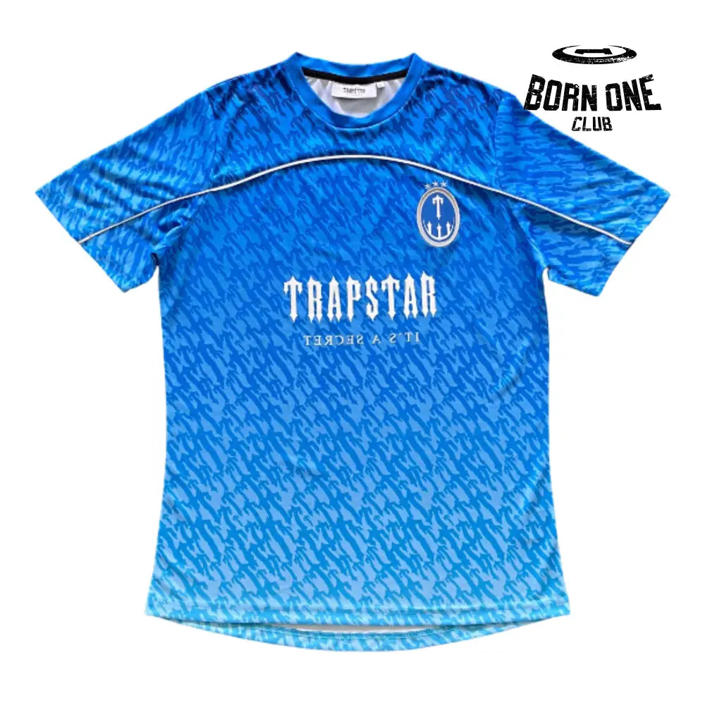 Camiseta Trapstar Football Jersey Sea Blue P