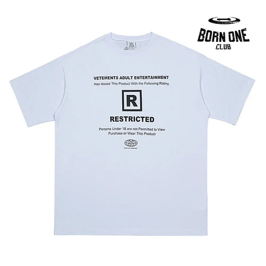 Camiseta Vetements ’Ad*lt Entertaintment’