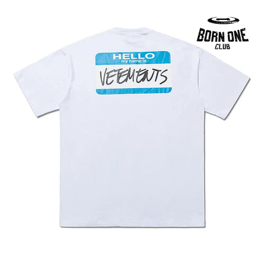 Camiseta Vetements ’My Name Is Vetements’