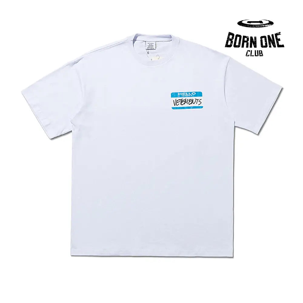 Camiseta Vetements ’My Name Is Vetements’