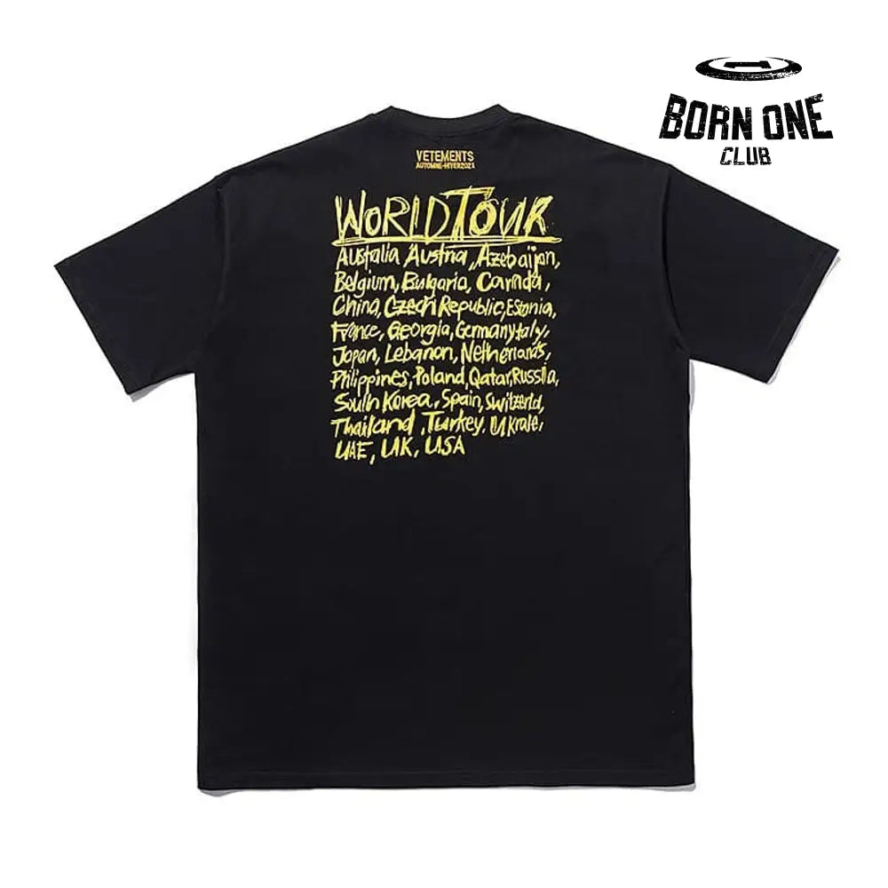 Camiseta Vetements ’World Tour’