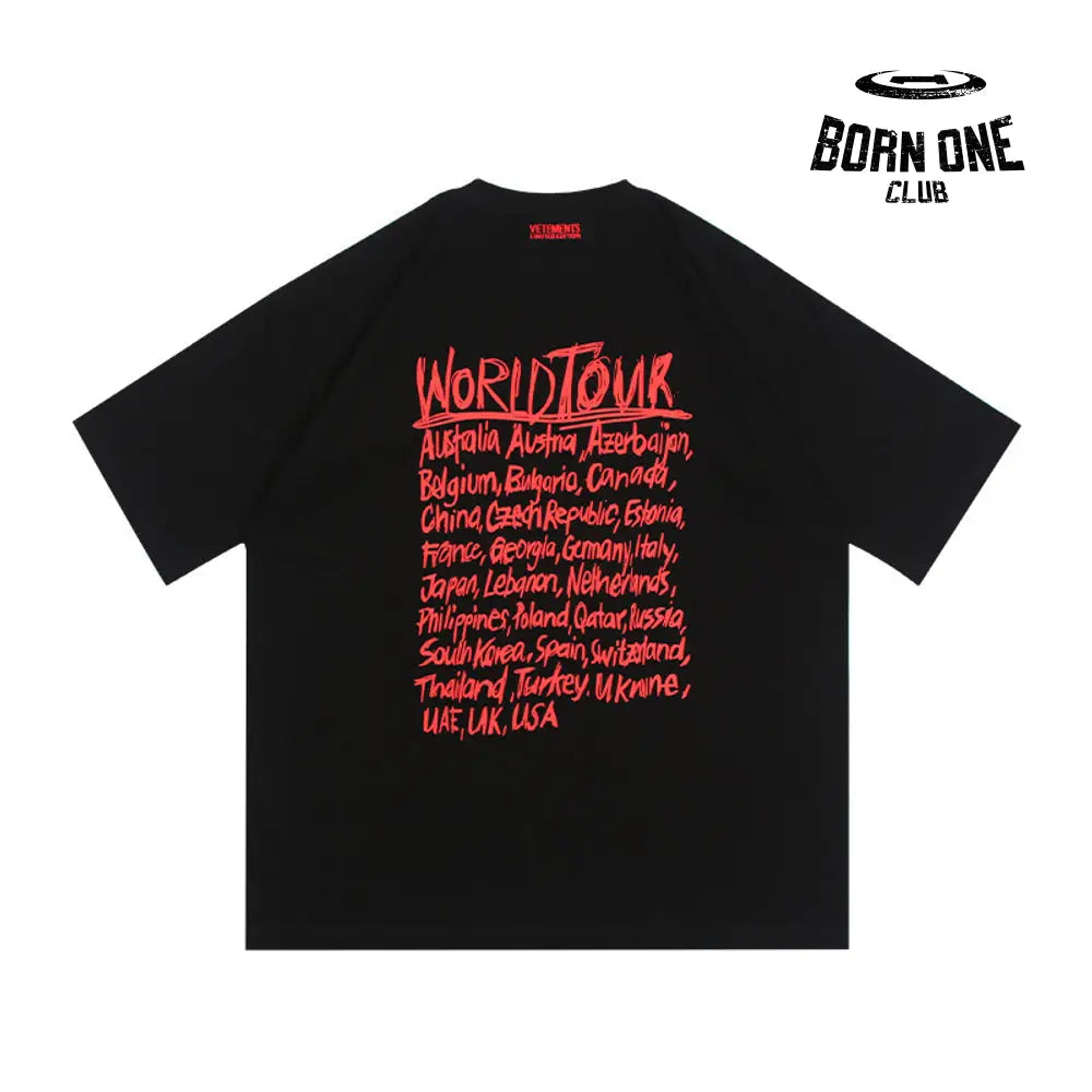 Camiseta Vetements ’World Tour’