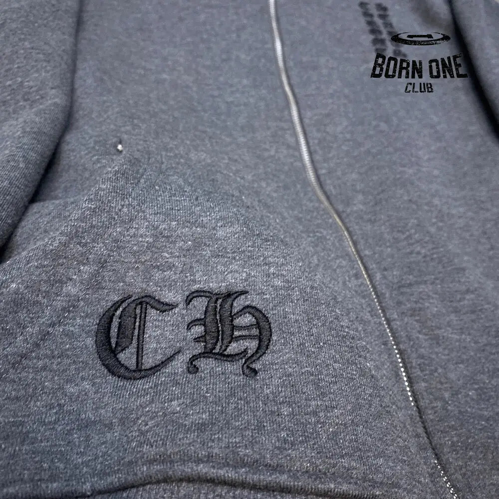 Chrome Heart Banner Hoodie 2 Colors Jaqueta Moletom