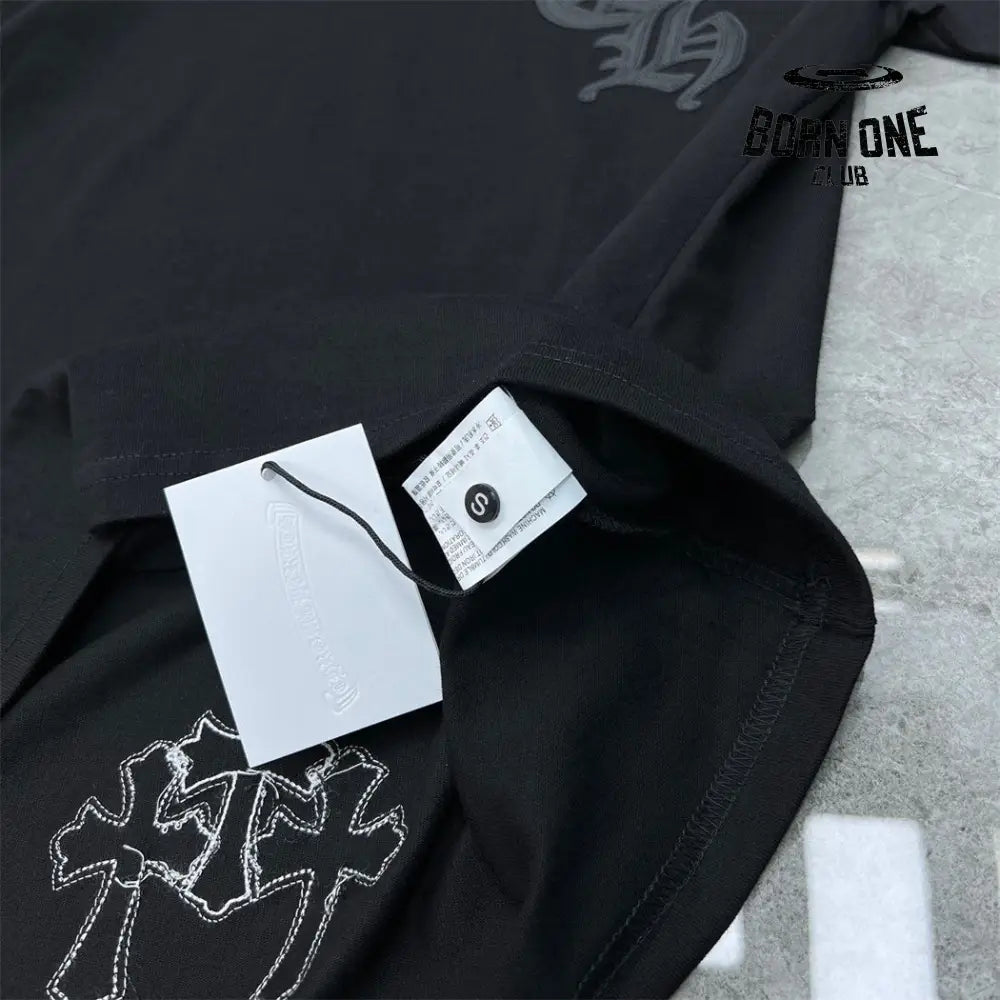 Chrome Hearts CH Logo T-Shirt Black Camiseta