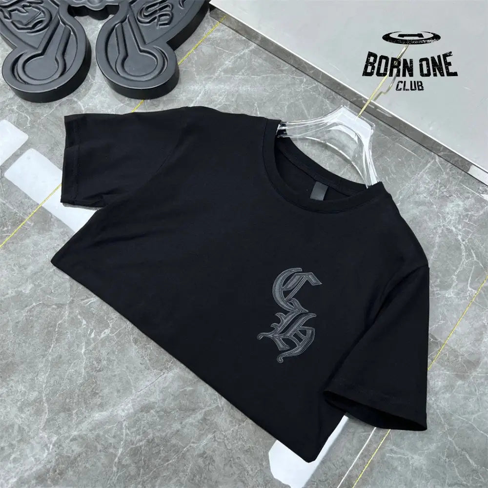 Chrome Hearts CH Logo T-Shirt Black Camiseta