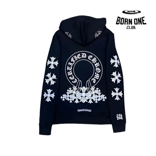 Chrome Hearts Crosses Hoodie Black
