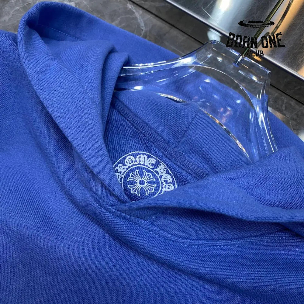 Chrome Hearts Miami Limited Hoodie Blue Moletom